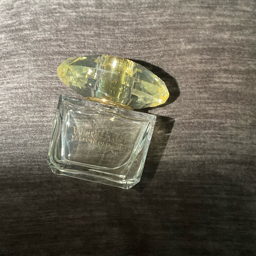 Versace Yellow and Clear Perfume Bottle